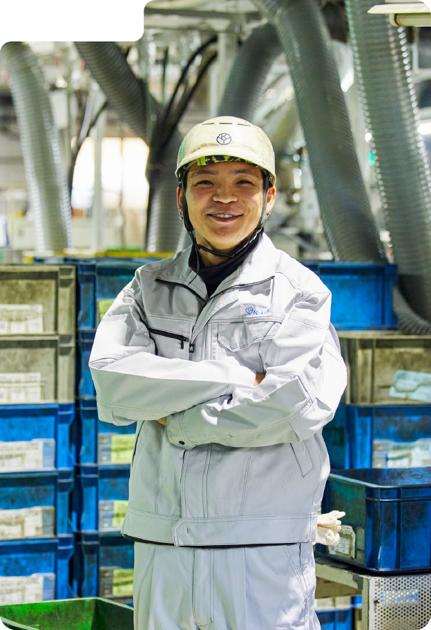 若手でも活躍できる、喜びがあります。